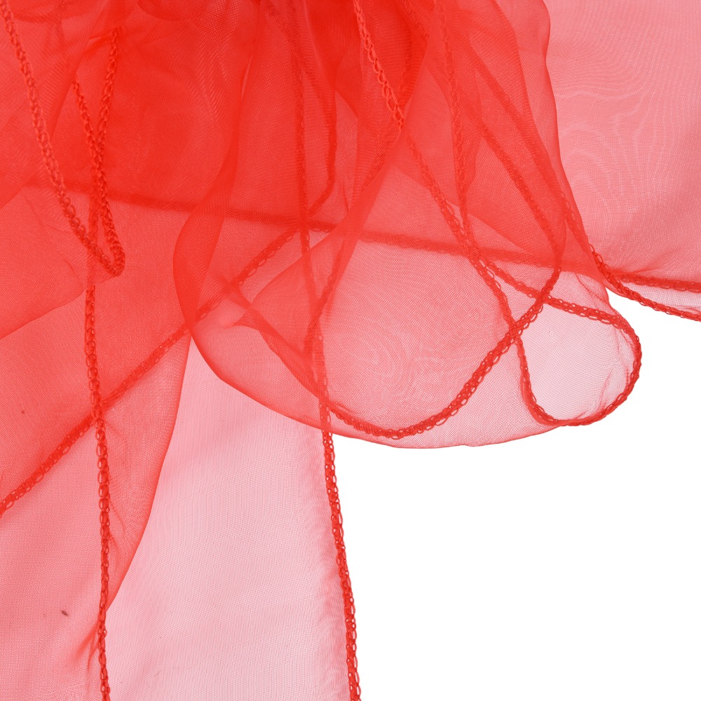Chair Sash Organza - 10 個ブルー、レッド、イエロー、パープルオーガンザウェディングチェアサッシュオーガンザ長さ 270 センチメートルパールチェアバックボウ