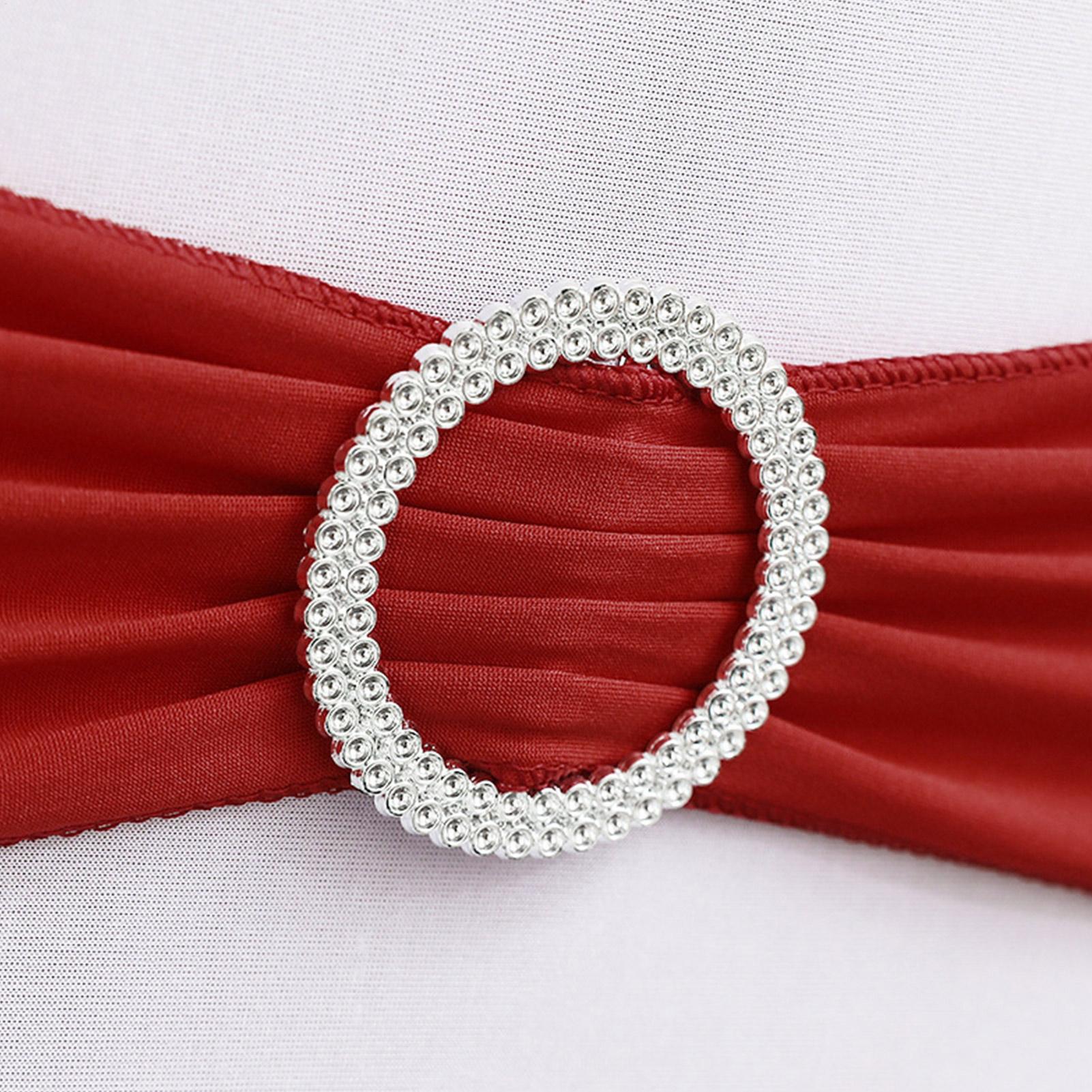 Chair Sash Organza - チェアサッシュ チェアカバーバンド エラスティックタイ リボン 多用途リボンタイ バックサッシュ