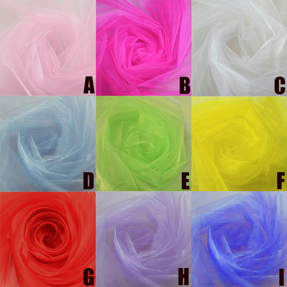 結婚式の装飾用のクリスタルオーガンザチュールロール,誕生日パ - Chair Sash Organza のレビューと価格