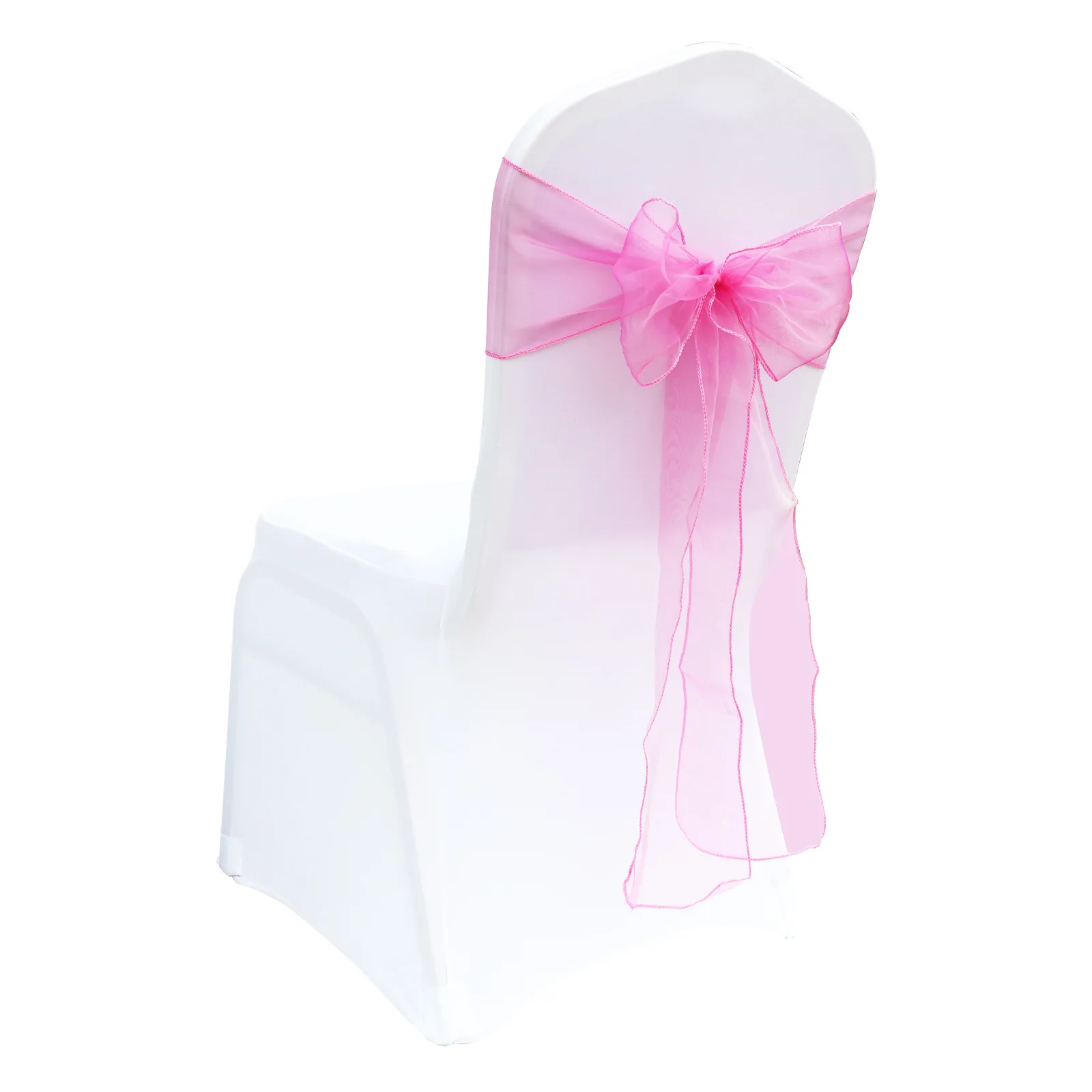 卸売 10/50 パックオーガンザ宴会椅子サッシュサッシュ蝶 - Chair Sash Organza のレビューと価格