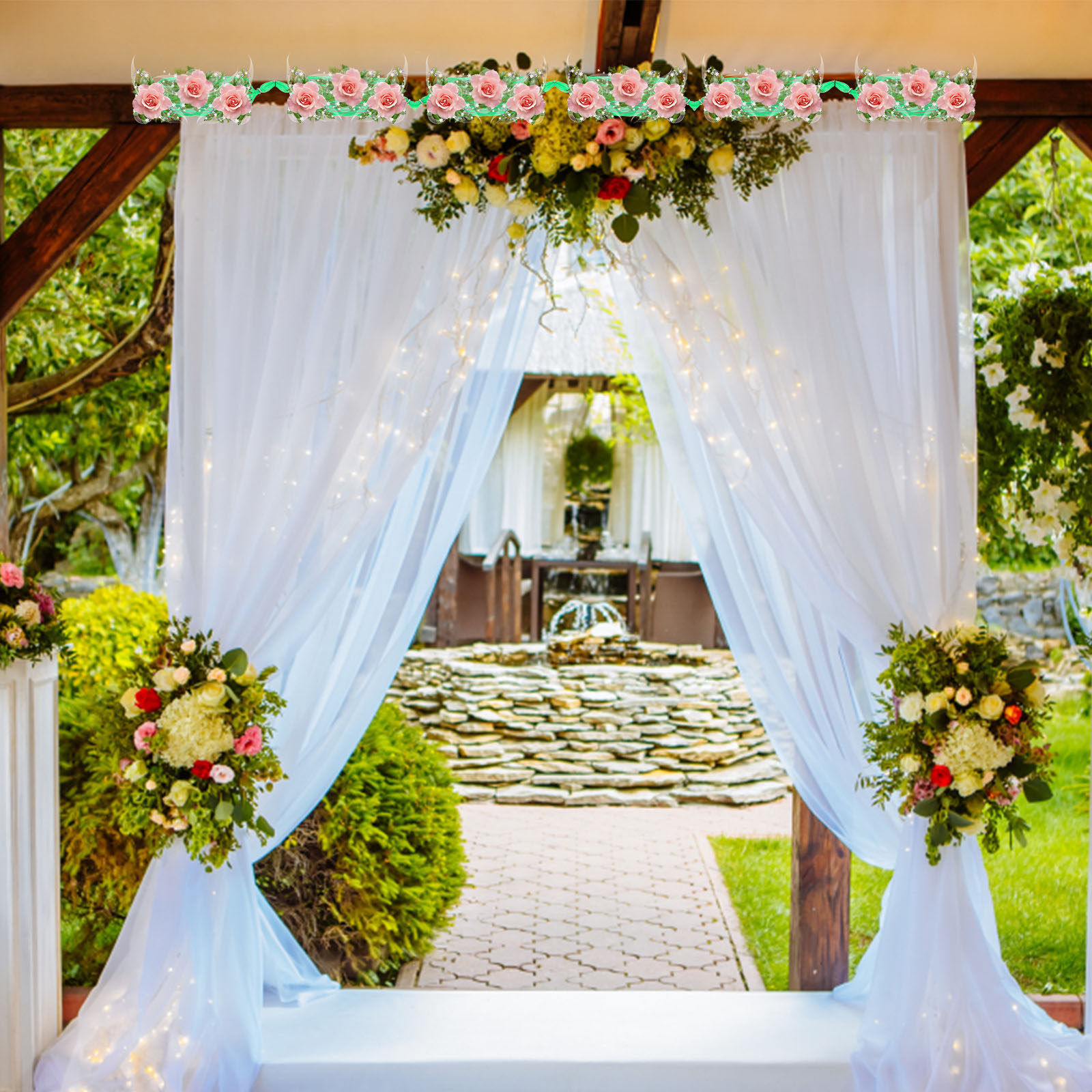 ソーセージ型フローラルフォームガーランド1セット プレミアム - Wedding Floral Supply のレビューと価格