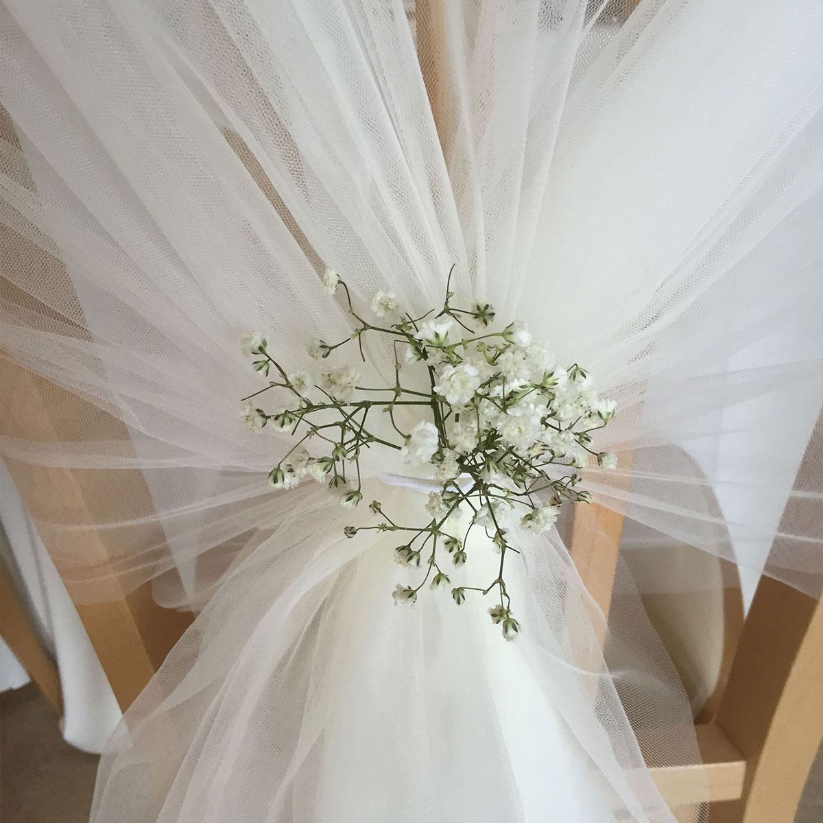 結婚式のアーチの装飾用クリスタルチュールロール,オーガンザ生 - Chair Sash Organza のレビューと価格