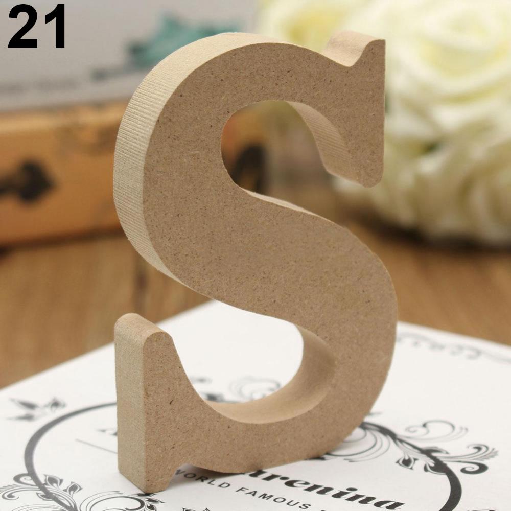 木製アルファベット文字,A-Z,パーソナライズされた名前のデ - Wedding Z のレビューと価格