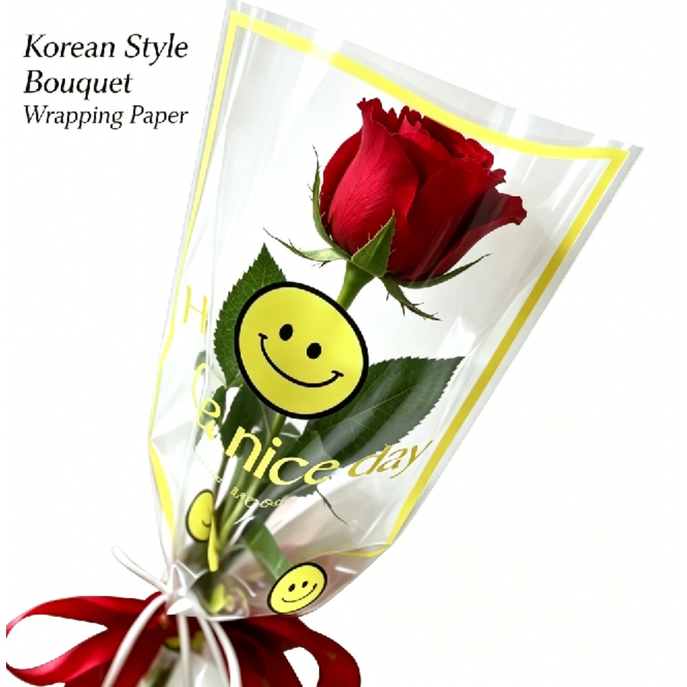スマイリーマルチフラワー花柄スリーブDIYギフトブーケ結婚式 - Wedding Floral Supply のレビューと価格