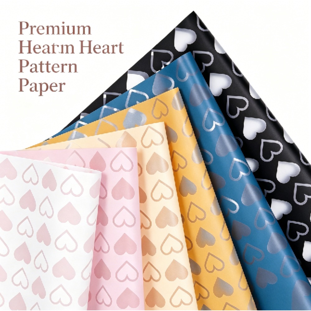 シルバーハートハンスフローラルラップペーパーDIYギフトブー - Wedding Floral Supply のレビューと価格